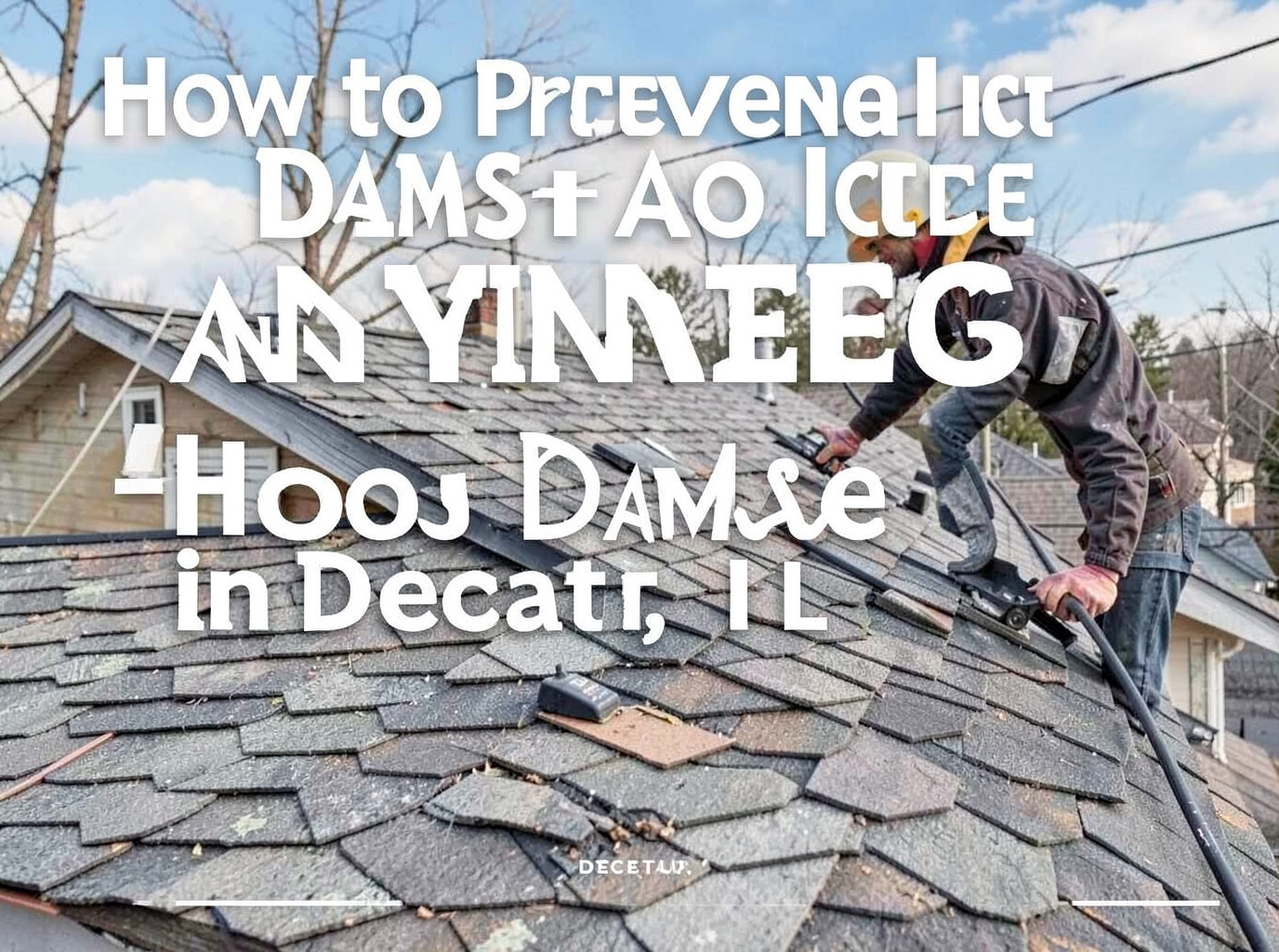 How to Prevent Ice Dams and Winter Roof Damage in Decatur, IL