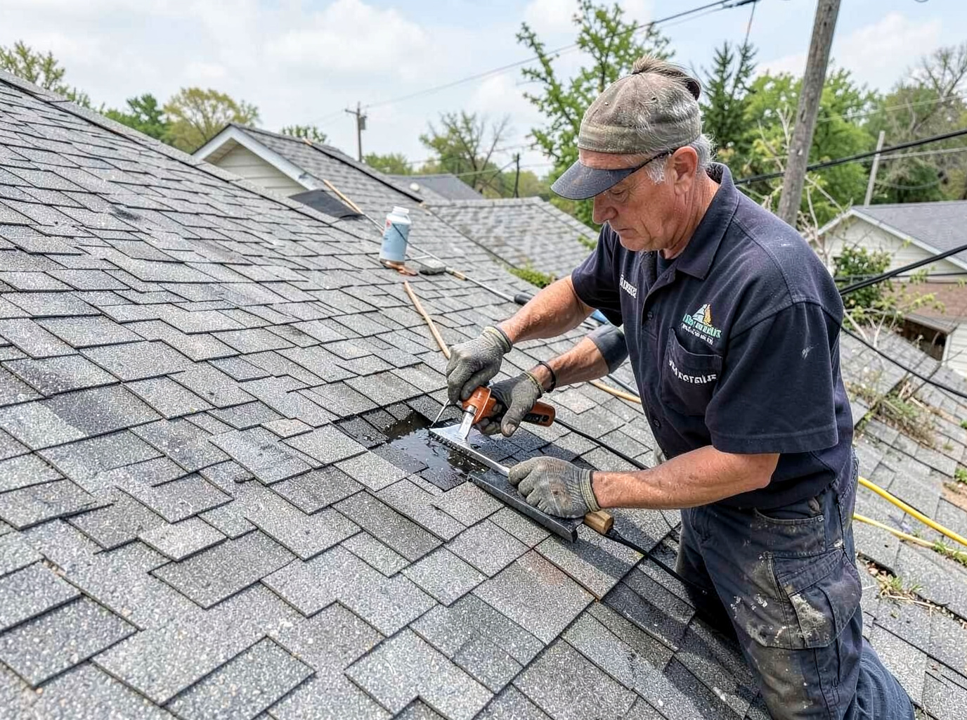 roofing contractor in Clokey Park, IL