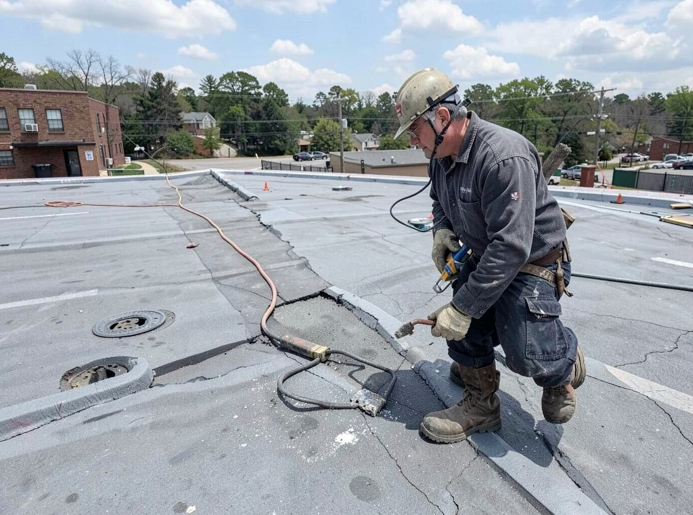 roofing contractor in East Decatur, IL
